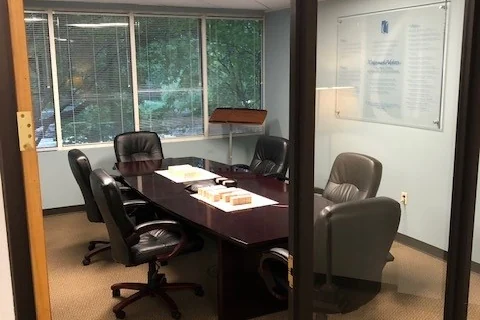 Watermark Advisors board room at the Falls Park office