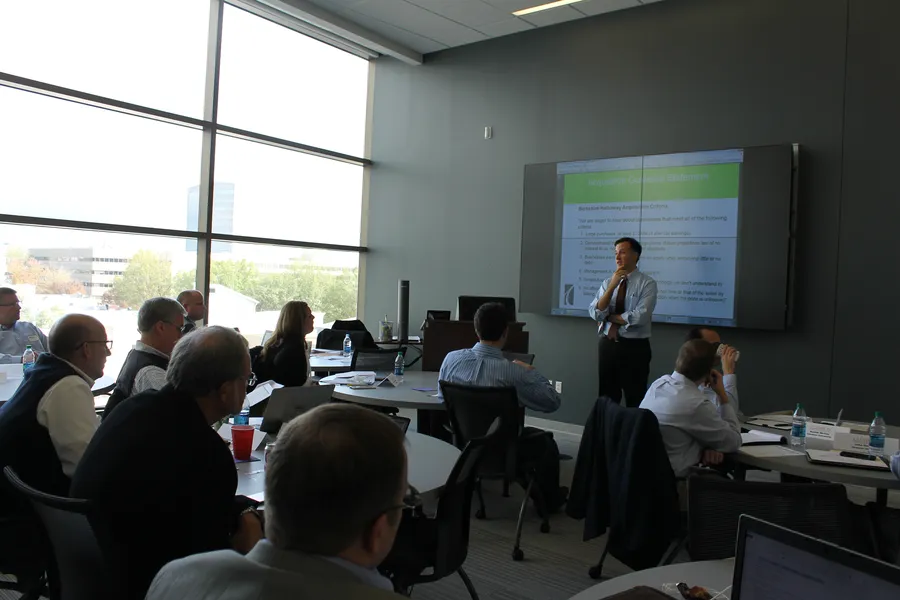 A Master Class in M&A session